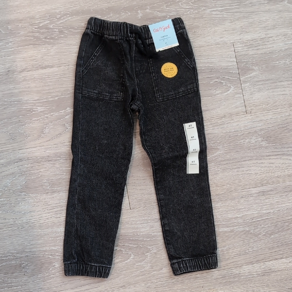 Cozy Kids Black Jogger Pants